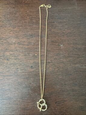 Marc By Marc Jacobs Pretzel Pendant Necklace